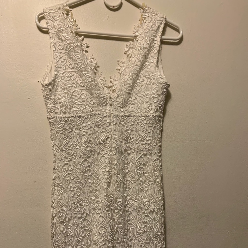 White dress
